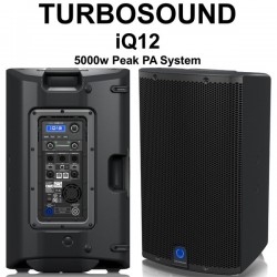 CAIXA DE SOM ATIVA TURBOSOUND IQ12