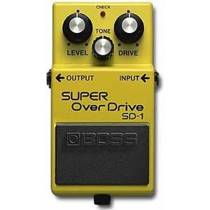 PEDAL BOSS SD1 SUPER OVER DRIVE