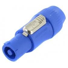 CONECTOR NEUTRIK NAC3FCA POWERCON AZUL