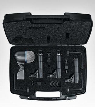 MICROFONE SHURE DMK52-57 KIT P / BATERIA