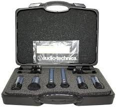 KIT MICROFONE P / BATERIA AUDIO-TECHNICA MB /DK6