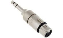 CONECTOR NEUTRIK NA3-FP ADAPTADOR XLR FEMEA/P10 STEREO