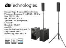 SISTEMA COLUNA DB TECHNOLOGIES ES1203