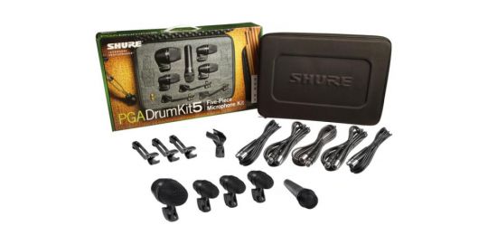 MICROFONE SHURE PGA5 KIT P / BATERIA