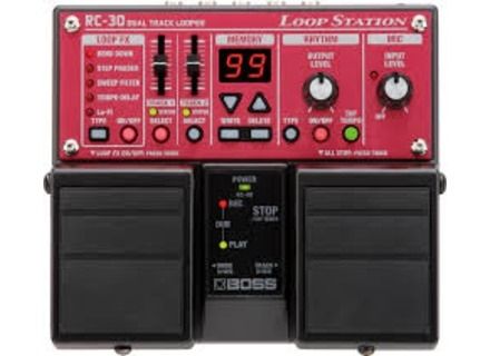 PEDALEIRA BOSS RC30 LOOP STATION