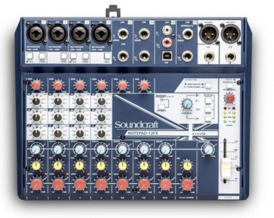 MESA DE SOM SOUNDCRAFT NOTE PAD12