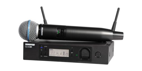 MICROFONE SEM FIO SHURE GLXD24R /BETA58