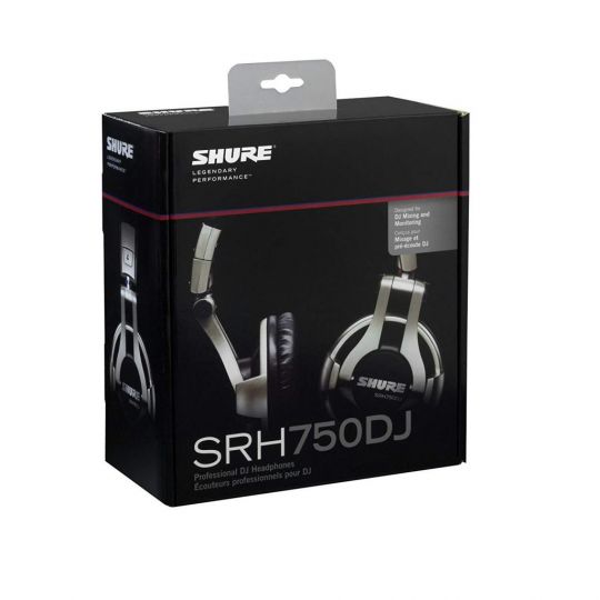 FONE DE OUVIDO SHURE SRH750DJ