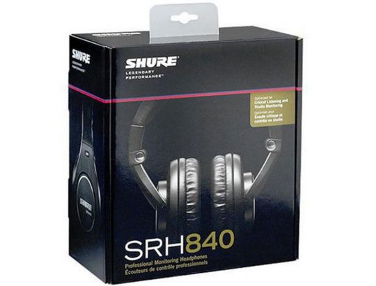 FONE DE OUVIDO SHURE SRH840 